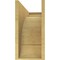 Ekena Millwork 9"W x 27"D x 18"H Classic Olympic Rough Cedar Woodgrain TimberThane Corbel, Primed Tan CORUR09X27X18OLYRCPR - alternate 3